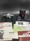 Asahi Pentax K1000 SLR Film Camera with 24mm Sigma Lens w/ Manuals