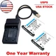 Battery / USB Charger For Olympus FE-320 FE-330 FE-340 FE-350 FE-360 FE-3000