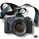 Vintage GAF L-CS 35mm SLR Camera Auto Chinon 55mm f/1.7 Lens Estate Find