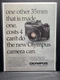 1984 Vintage Ads, Printed Ad, Olympus OM-2s Program 35mm Film Camera Ad (1209)