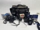 Vintage Camera Lot: Chinon CP-7m & Sears KS Super SLR + 4 Lenses & Extras!