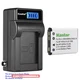 Kastar Battery LCD Wall Charger for Olympus Li-40B Li-42B Olympus FE-360 Camera