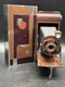 VTG Eastman No. 1A Gift Kodak Film Camera Original Wooden Box Teague Art Deco