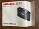 MINOX 35 EL CAMERA INSTRUCTION MANUAL