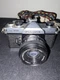 Fujica ST705 SLR Camera Black Silver with Fujinon 55mm f/1.8 Lens AS IS