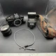 KONICA AutoReflex TC 35mm SLR Camera HEXANON 50mm f1.7 BUNDLE TESTED