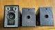 Kodak Brownie Target Six 16 Untested Box Camera Lot, Hawk-Eye Model C, Eastman
