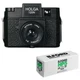 Holga 120N Medium Format Film Camera (Black) with Ilford HP5 Plus Black and W...