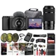 Sony ZV-E10 II Mirrorless Camera 16-50mm + 55-210mm Pro Bundle - Black