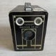 Vintage Kodak Brownie Target Six-20 Box Film Camera Art Deco Box 1940's Untested