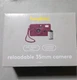 Heyday 35mm Film Camera Built-in Flash Dark Cherry Reloadable 