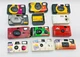 Lot 12 Vtg Disposable Cameras Undeveloped Kodak Kodachrome 35mm Assorted Used