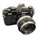 (Not Film Tested) Vintage Nikon FM2 35MM Film Camera w/Accessories (Japan)
