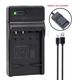 USB DMW-BCK7E BATTERY charger FOR PANASONIC LUMIX DMC-FS18 DMC-FS16 S3 DMC-FH25