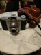 VINTAGE 1950s KODAK PONY 828 CAMERA w/ CASE not tested. 