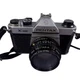Vintage Pentax K1000 35mm Film SLR Camera 50mm Lens Bag Flash Japan Manual Kit
