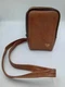 Vintage Kodak Camera Tote Bag Cross Body Zipper Bag Brown Shoulder Bag Nice