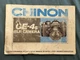 Vintage Chinon CE 4s SLR  Instruction Manual Camera Photography