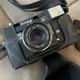 Konica C35 EF 38mm f/2.8 Point & Shoot Film Camera  Good ConditionsFrom JAPAN