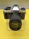 Yashica FX-70 Quartz 35mm Film SLR Camera W/ DSB 135mm 1:2.8 Lense Untested