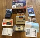Pentax IQZoom 928M Date Kit 35mm Camera + 2-Rolls Film Case Batt *NEW in Box
