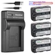 Kastar Battery Slim Charger for Sony NP-FM50 BC-VM50 & Sony Cyber-shot DSC-F707