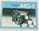 Vintage Yashica Mg-1 Camera Instruction Manual Booklet Illustrated Brochure Book