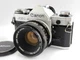 Canon AE-1 35mm Film Camera Silver + FD 50mm f/1.8 S.C. Lens【As-Is】From JAPAN