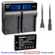 Kastar Battery LCD Rapid Charger for Kodak KLIC-5001 & EasyShare DX7440 Camera