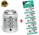 Battery Adapter For Kiev 60 Or 6S TTL Prism + 10 Batteries Button 1,5V LR44