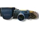 Yashica Electro 35 GS Rangefinder 35mm Film Camera w/ Shell Case