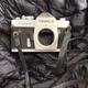 Yashica TL Electro X 35mm SLR Film Camera Body Black Silver
