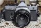 Olympus OM-2N SLR Film Camera & ZUIKO MC Macro 50mm f/3.5 Lens AS-IS UNTESTED