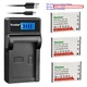 Kastar Battery LCD Charger for Casio NP-20 BC-11L & Casio Exilim EX-Z8 EX-Z60
