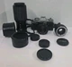 Minolta XG-1 35 MM Camera 70-210 Macro Lens Kalimar Tele Converter 50MM Lens Vtg