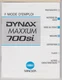 MINOLTA DYNAX MAXXUM 700si CAMERA, FRENCH OWNERS MANUAL #4