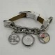 2013 Sanrio Japan Hello Kitty Cute Charm Bracelet Leather Watch New Battery RARE