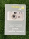 35MM Camera with Built-in Flash - heyday White - New - Sealed