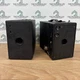 2 Vintage Kodak Box Cameras No 2A Brownie Model B & 2A Cartridge Hawk-Eye B
