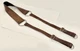 VINTAGE 1970's BROWN LEATHER CAMERA STRAP FOR PENTAX K1000 NIKON FM2N CANON AE-1