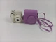 Fujifilm Instax Mini 7s White Beige Instant Film Camera NO BATTERY COVER W/ Case