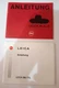 LEICA Original Instruction Manuals M4-2 and M6 TTL in German/German Anleitung