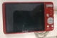 Sony Cybershot DSC-W650 16.1MP LCD SCREEN Replacement ONLY.. RED BEZEL INCLUDED