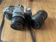 Canon AV-1 35mm Film SLR, 1 working lens 1 broken lens (Parts and Repair) *READ*