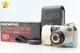 [Almost Unused in BOX] OLYMPUS &mu; mju Zoom 140 DLX DELUXE Film Camera From JAPAN