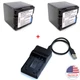 Battery / Charger For DU21 Panasonic PV-GS85 PV-GS90 PV-GS120 PV-GS150 PV-GS180