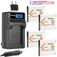 Kastar Battery LCD AC Charger for Sony NP-BN1 BC-CSN & Sony Cyber-shot DSC-W650