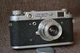 SERVISED Rangefinder USSR Fed-2 flash contact Film Camera lens Fed Industar-10