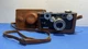 Vintage Argus C3 35mm Rangefinder Camera w/ Cintar 50mm Lens & Leather Case.Read