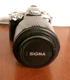 Nikon N65 35mm Film Camera Sigma 70-300mm f4-5.6 Normal/Macro Lens WORKS!